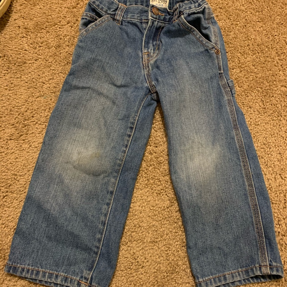 Boys jeans with adjustable waist